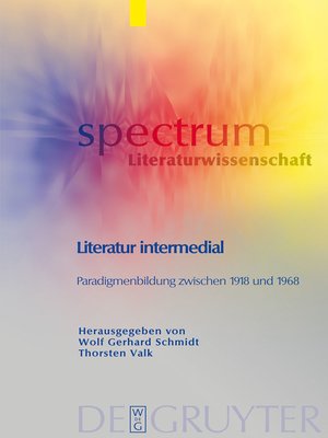 cover image of Literatur intermedial